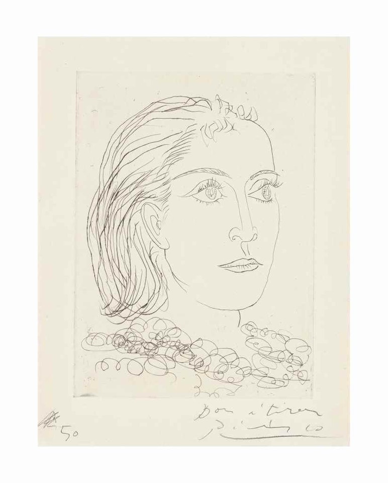 Portrait de Dora Maar by Pablo Picasso