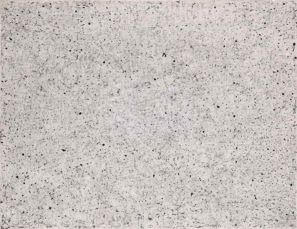 Aire ponctuée (Punctuated Area) by Jean Dubuffet