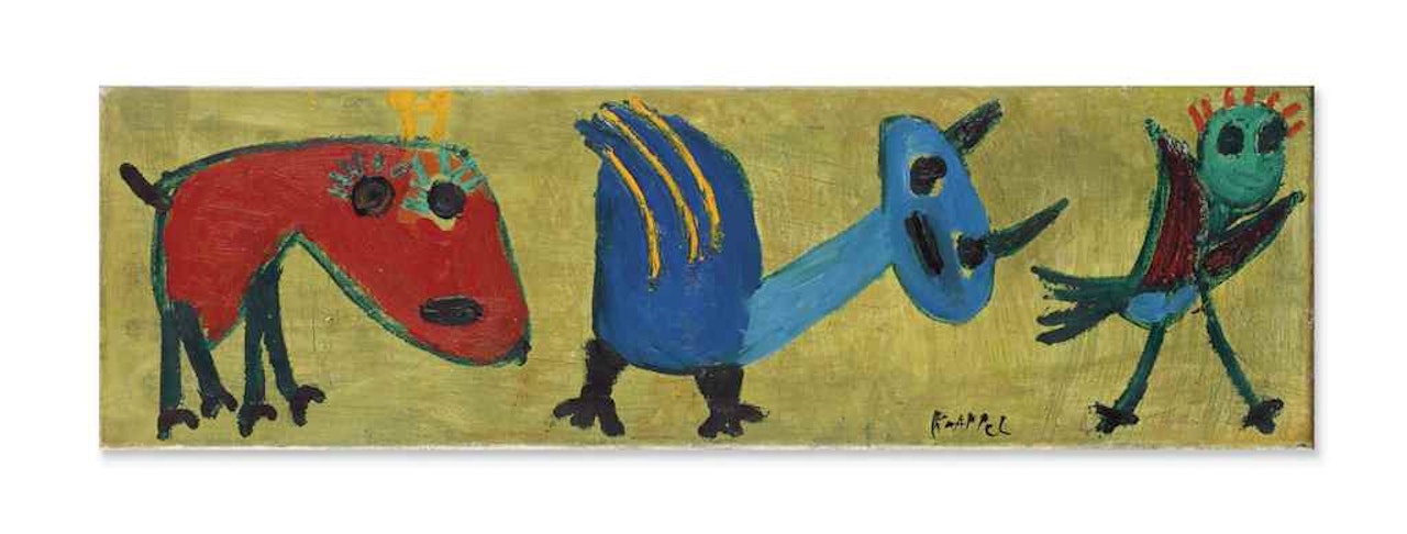Untitled (Kinderschilderij) (Child's Painting) by Karel Appel