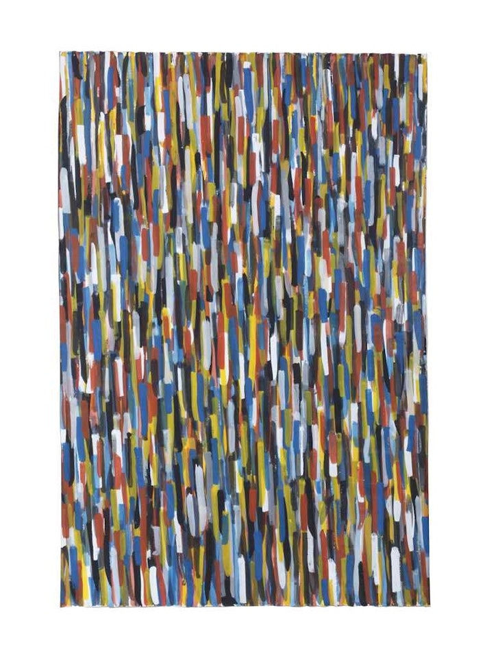 Vertical Brushstrokes in All Directions by Sol LeWitt