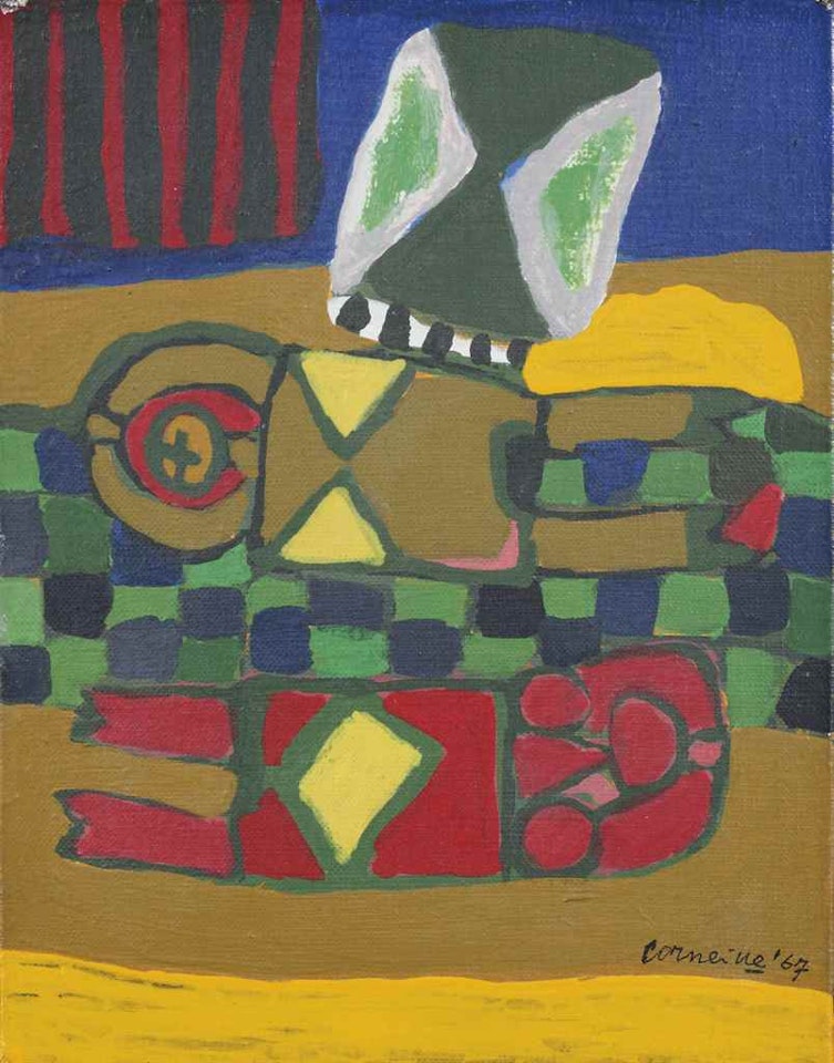 Couple sur la plage (Couple on the Beach) by Corneille