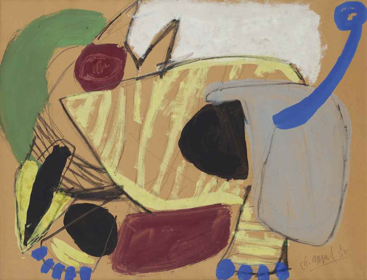 Untitled by Karel Appel