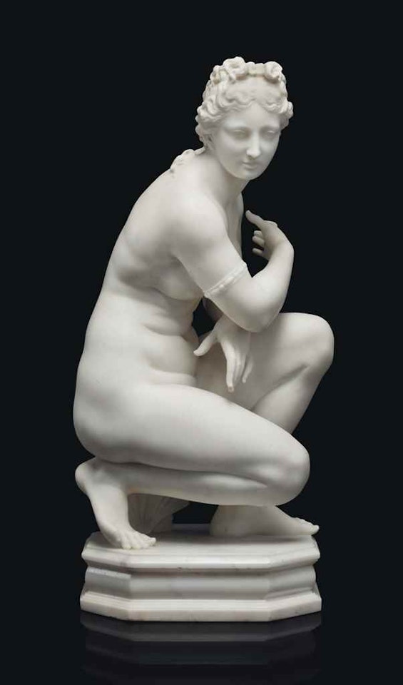 Crouching Venus by Italian School