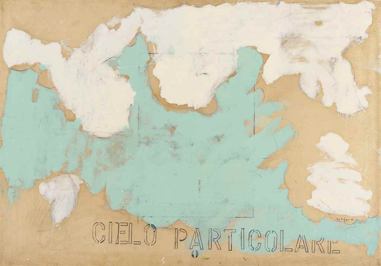 Cielo particolare by Mario Schifano