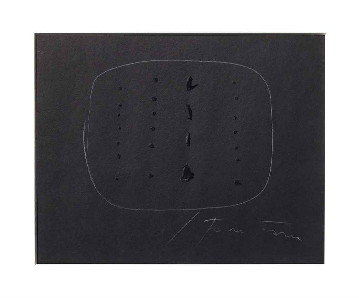 Concetto spaziale by Lucio Fontana