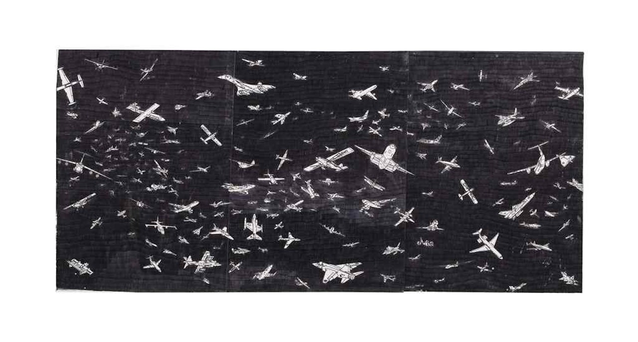 Aerei by Alighiero Boetti