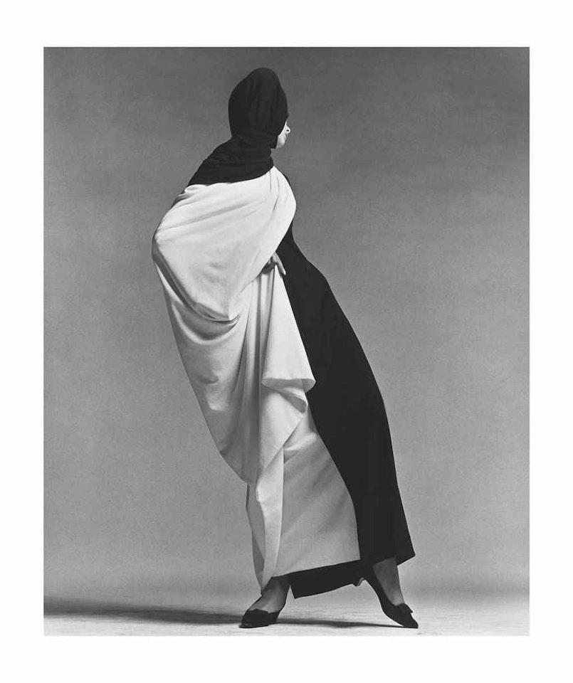 Jean Shrimpton, Toga by Forquet, Paris Studio by Richard Avedon