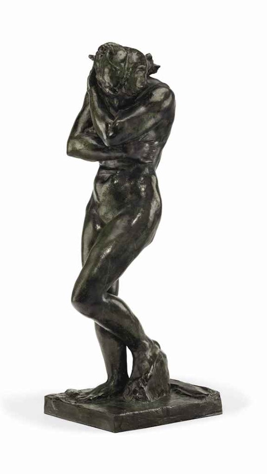 Eve, petit modèle (modèle à la base carrée et aux pieds plats) by Auguste Rodin