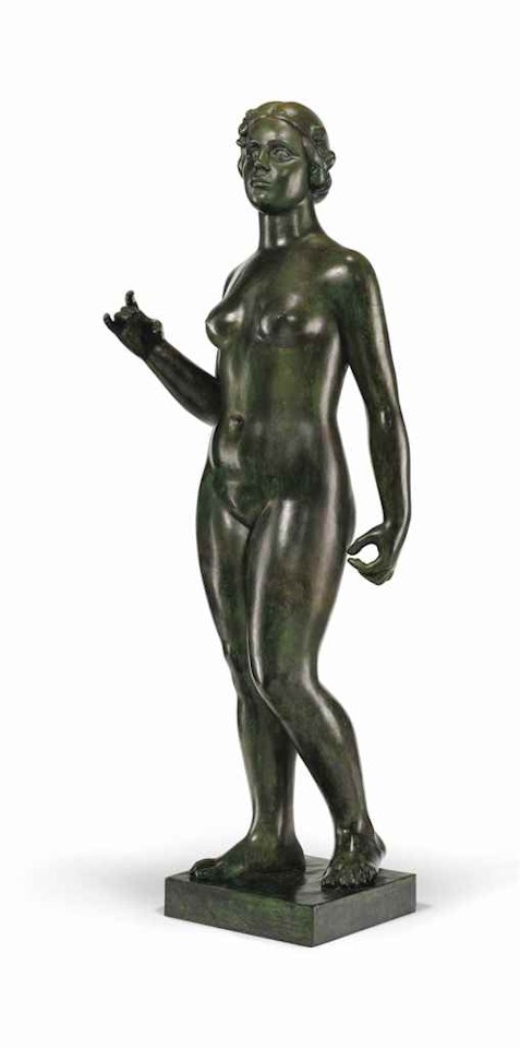 La Nymphe aux fleurs by Aristide Maillol