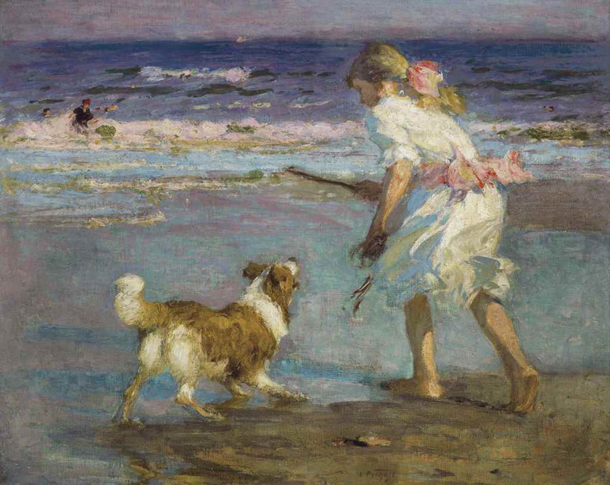 Retrieving by Edward Henry Potthast