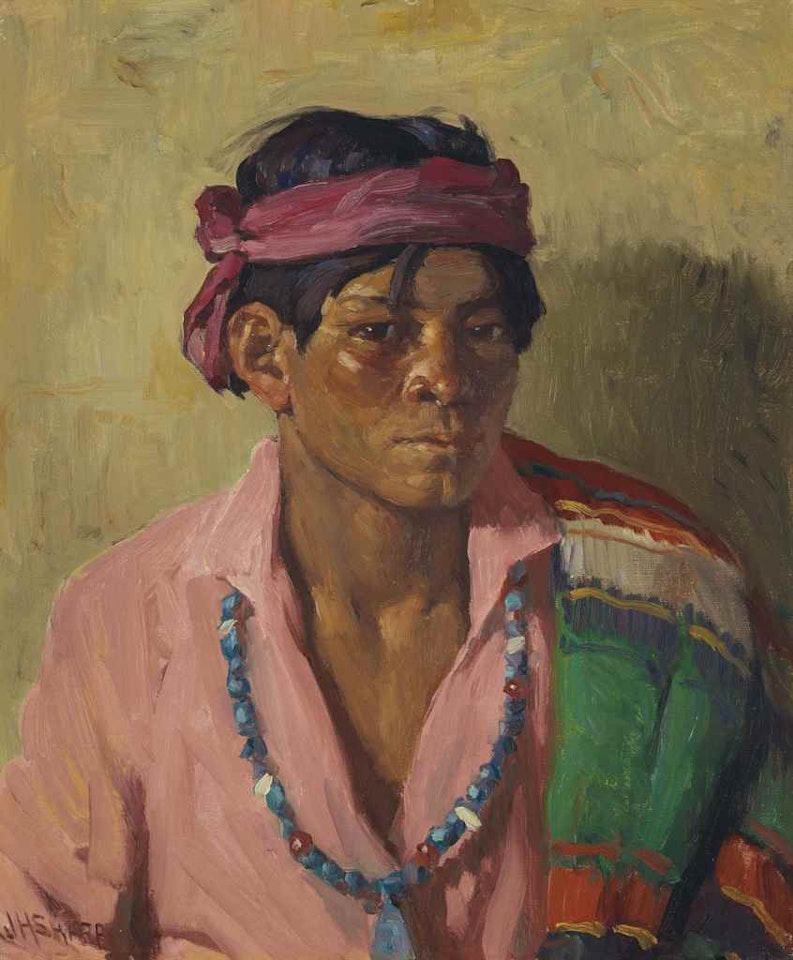 Alberto, Taos Youth by Joseph Henry Sharp