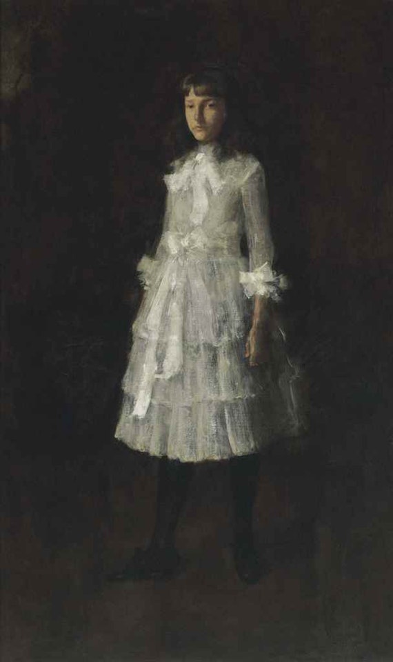 Portrait of My Sister (Hattie) by William Merritt Chase