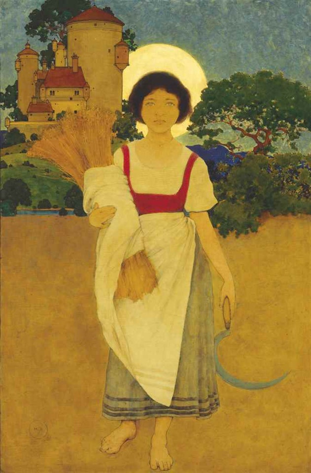 The Young Gleaner by Maxfield Parrish