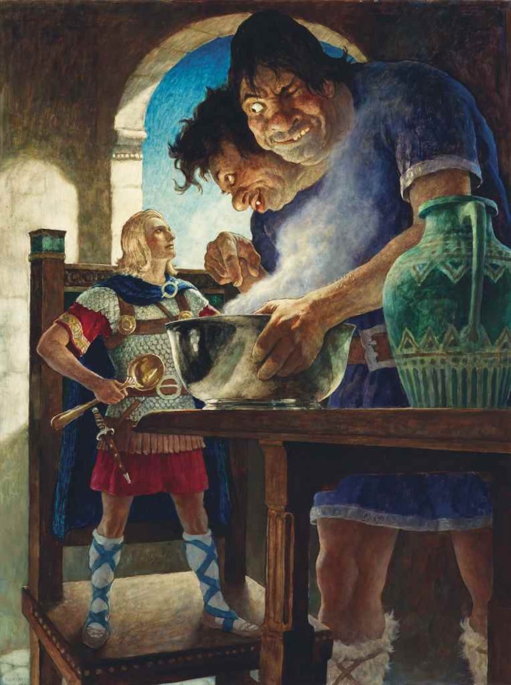 Jack the Giant-Killer by Newell Convers Wyeth