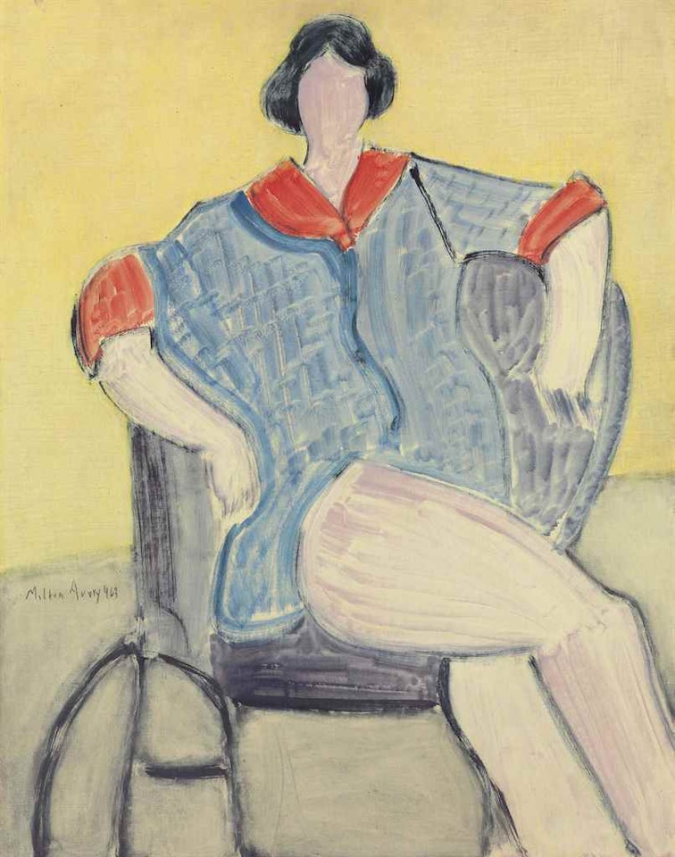Seated Woman by Milton Avery