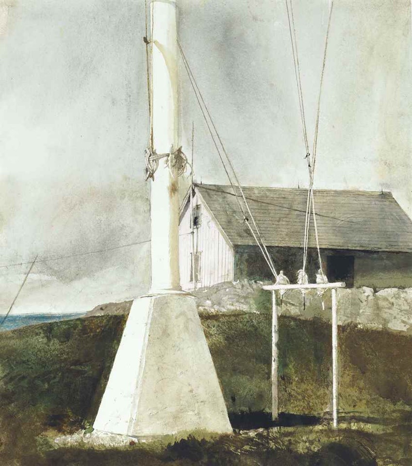 Halyards by Andrew Wyeth