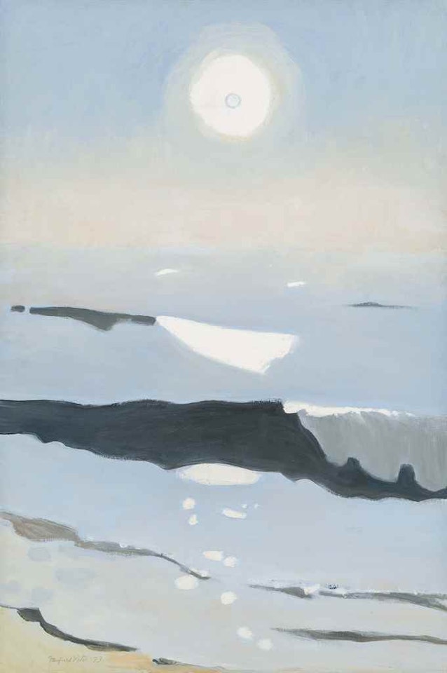 Sun Rising Out of the Mist by Fairfield Porter