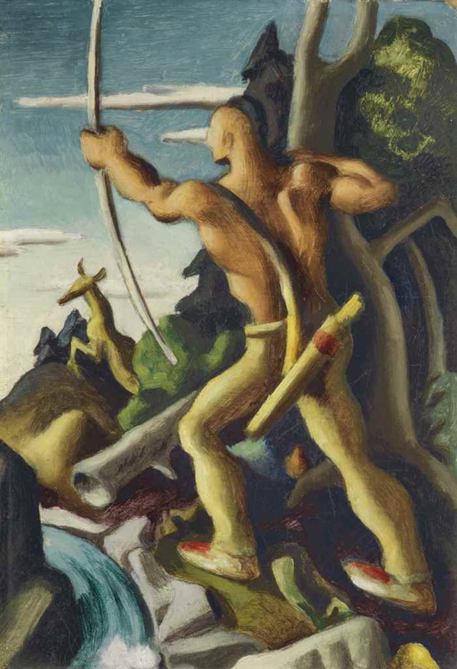 Indian by Thomas Hart Benton
