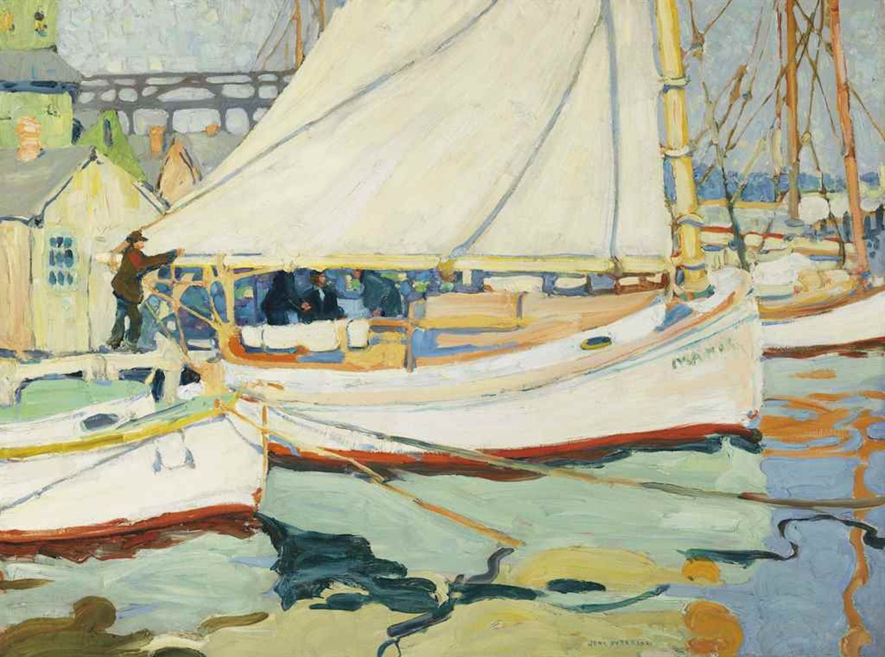 Boats by Jane Peterson