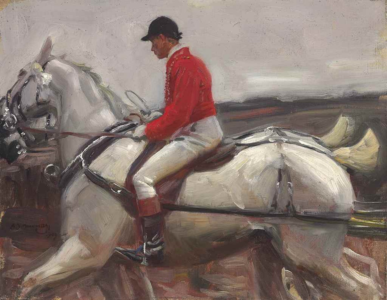Leaders by Alfred James Munnings