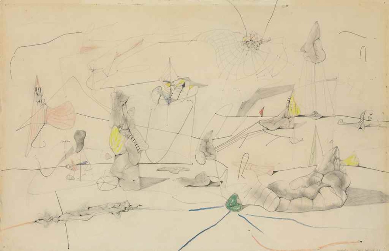 Landscape by Roberto Matta