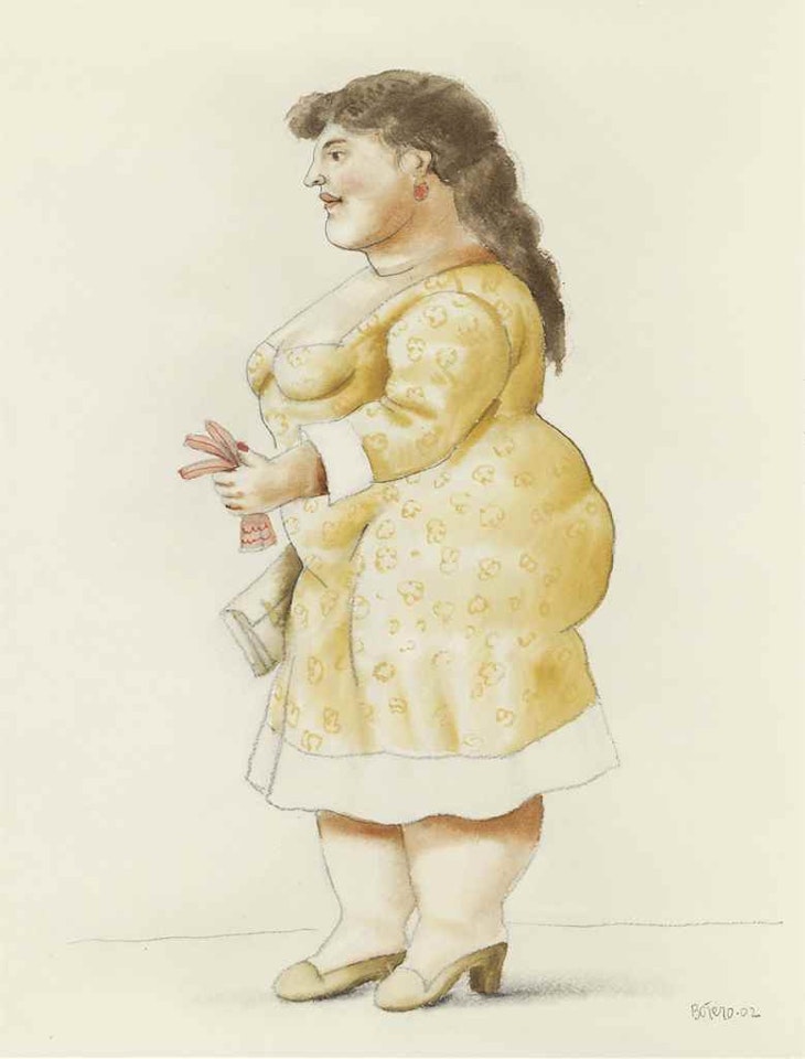 Standing Woman by Fernando Botero