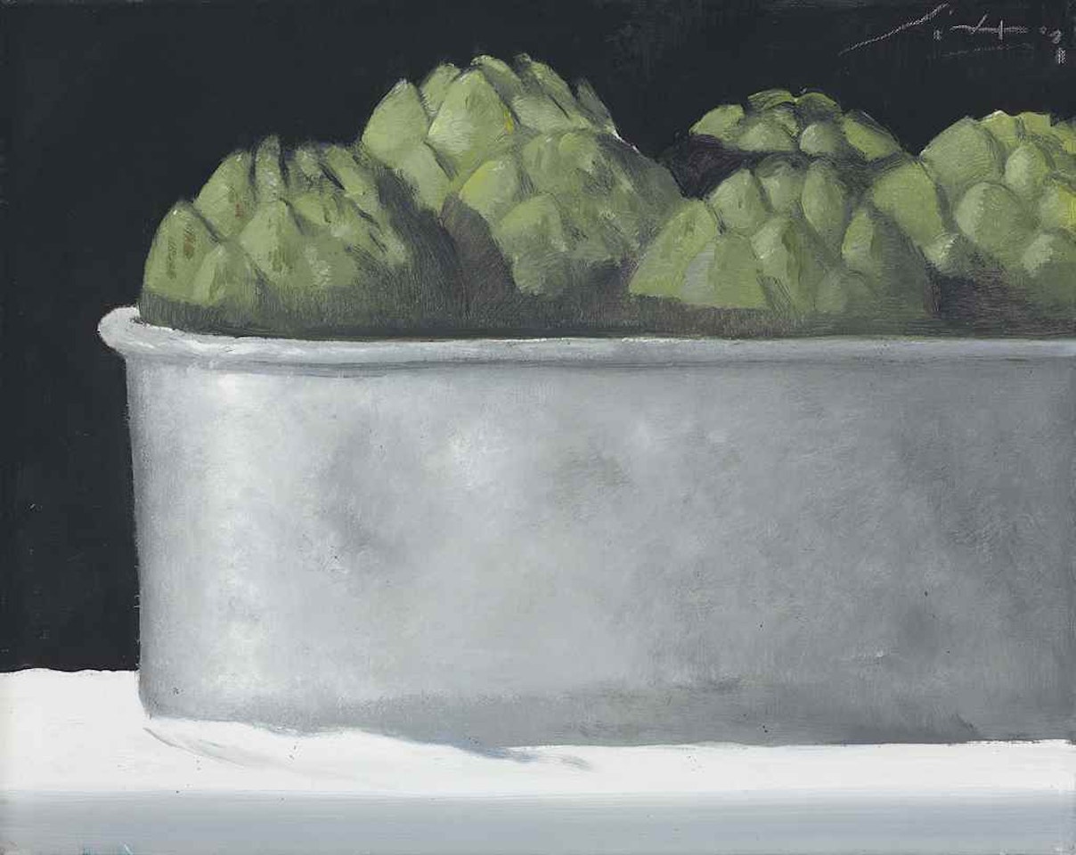 Artichokes by Julio Larraz