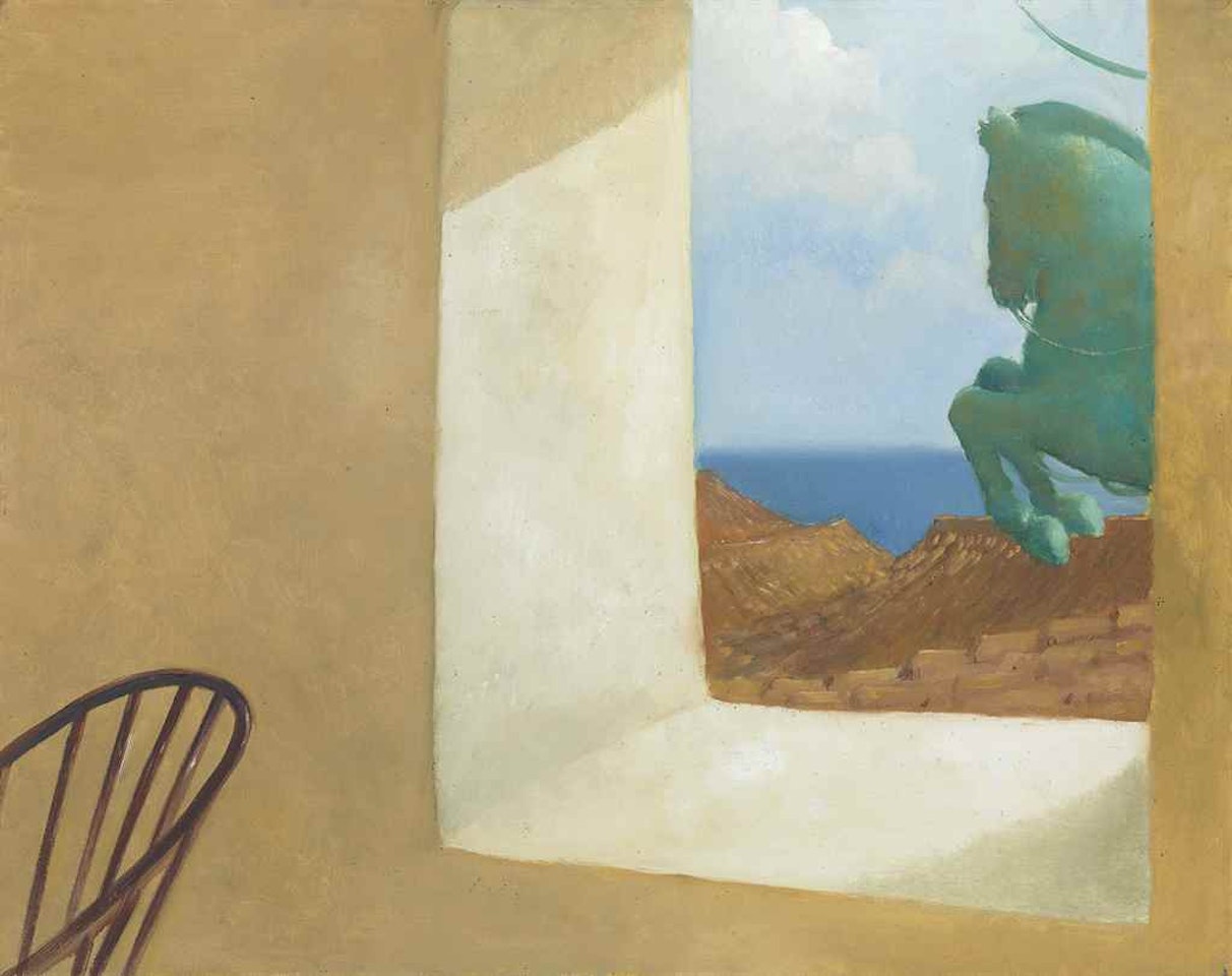 Charge by Julio Larraz