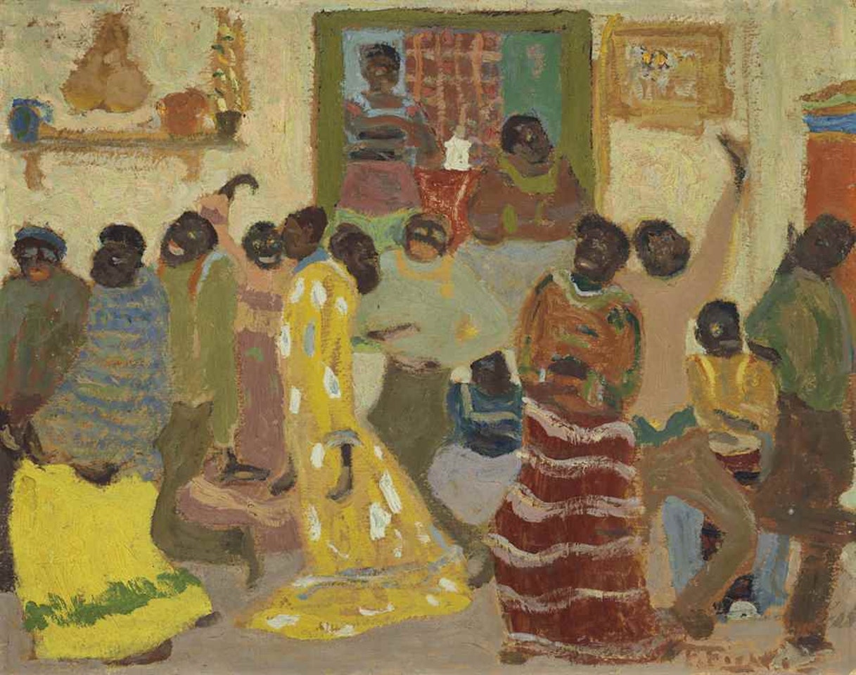 Candombe by Pedro Figari