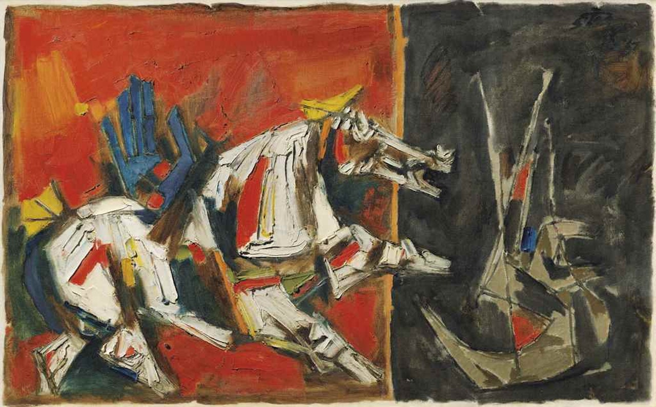 Duldul by M.F. Husain
