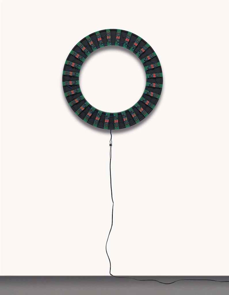 Counter circle no. 8 by Tatsuo Miyajima