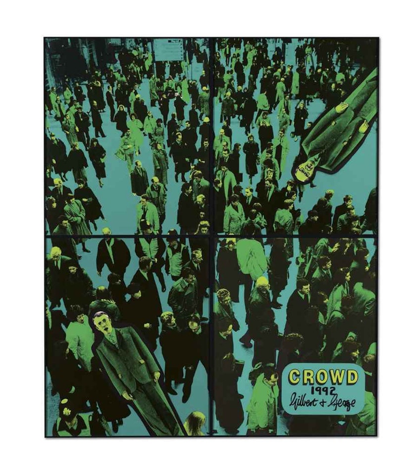 Crowd by Gilbert & George
