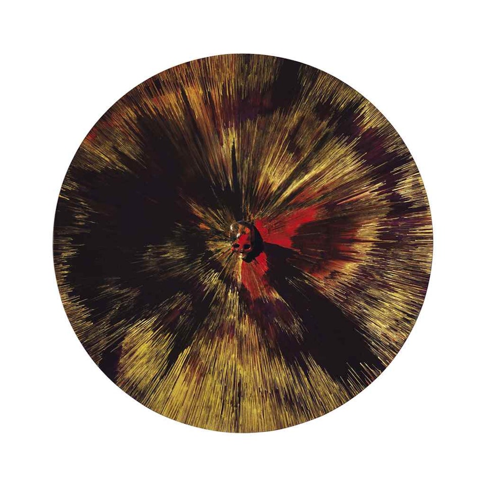 Beautiful the Death of God the Birth of the New Universe Painting by Damien Hirst