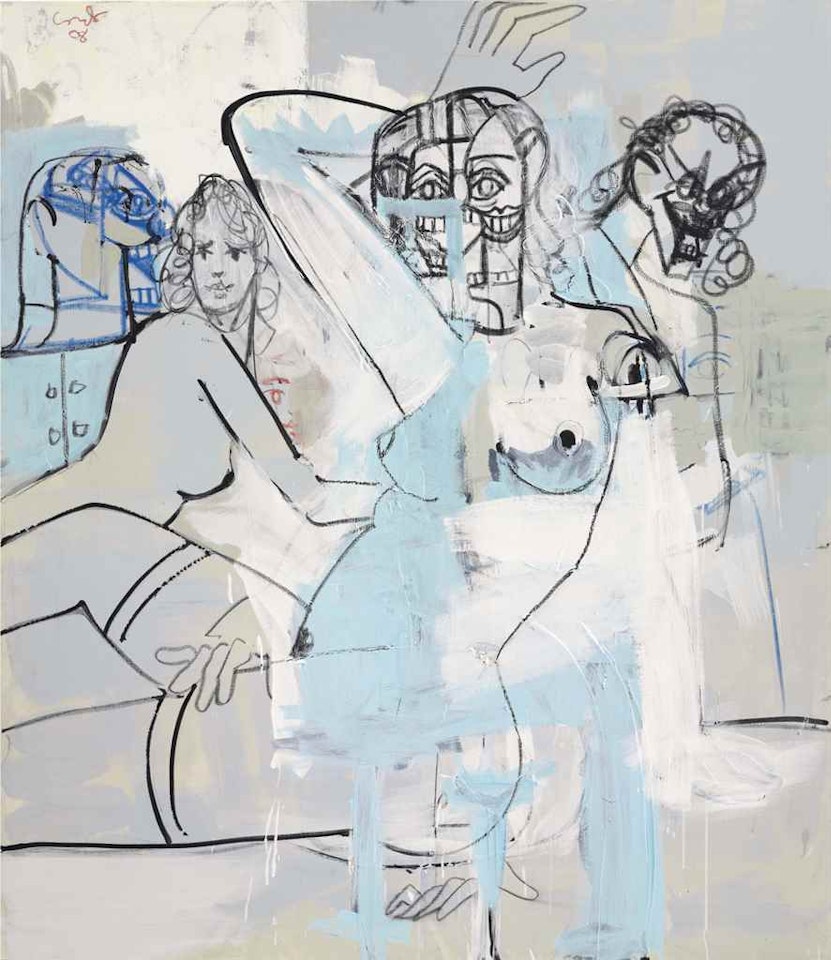 Female Composition by George Condo