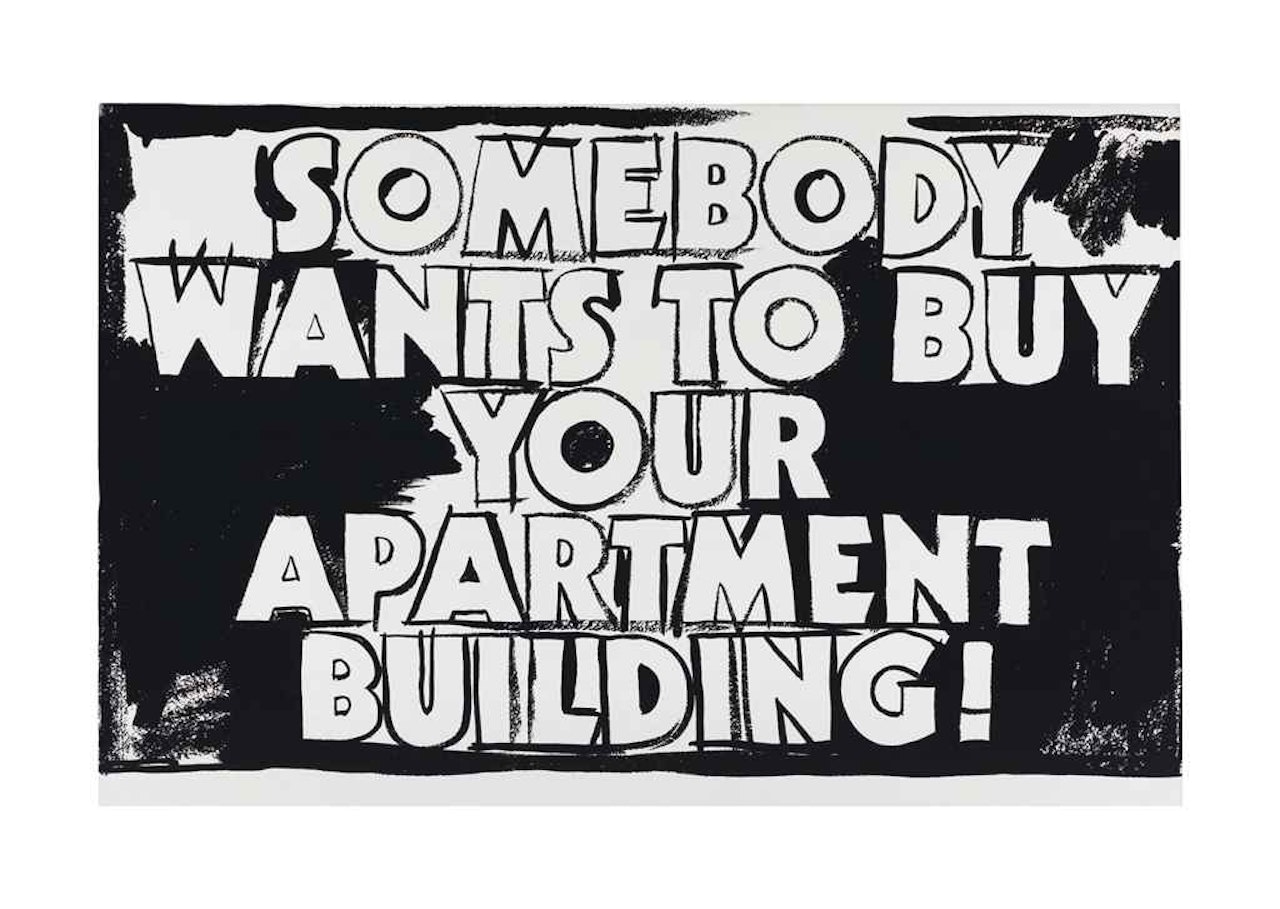 Somebody Wants to Buy Your Apartment Building by Andy Warhol