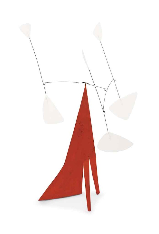 White Semaphores by Alexander Calder