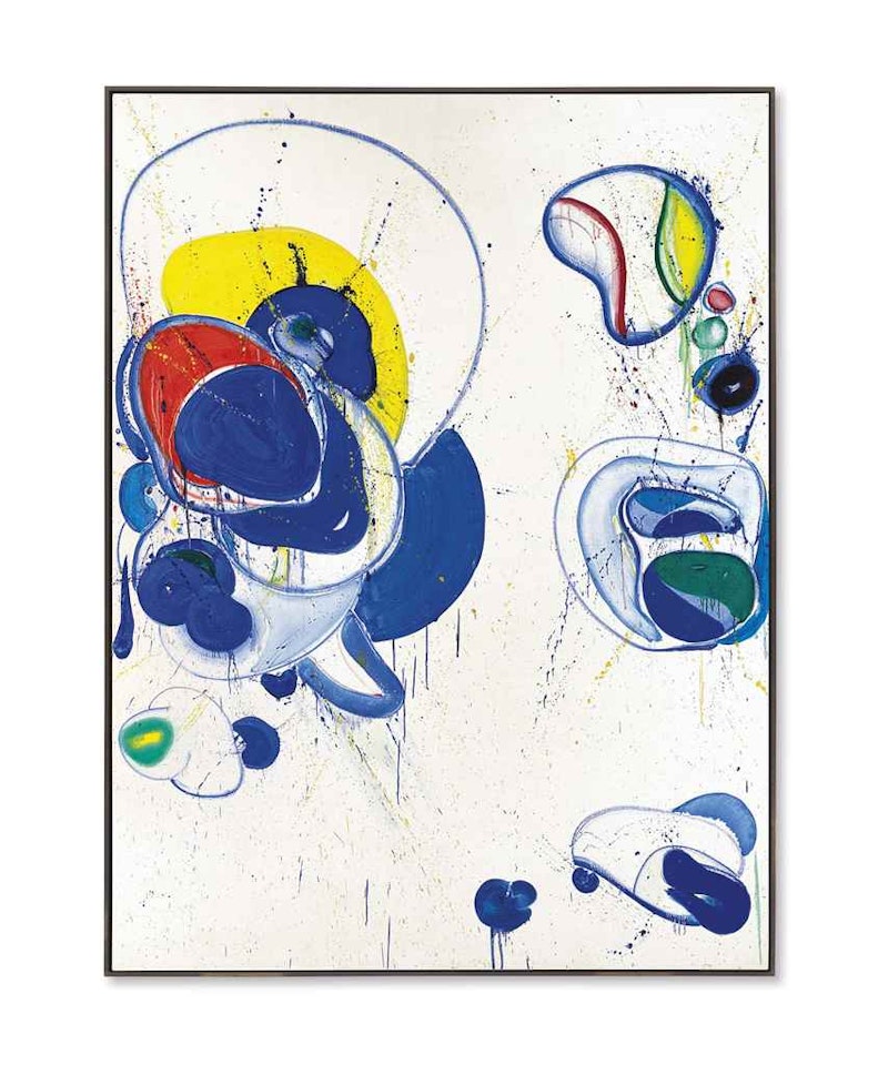 Why Then Opened II by Sam Francis