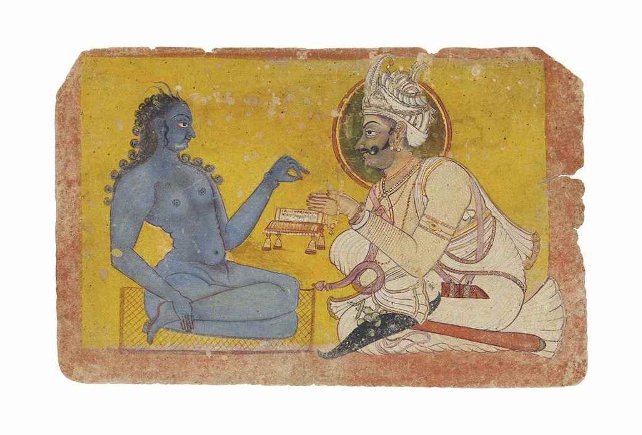 A PRINCE CONSULTS AN HERMIT by Anonymous