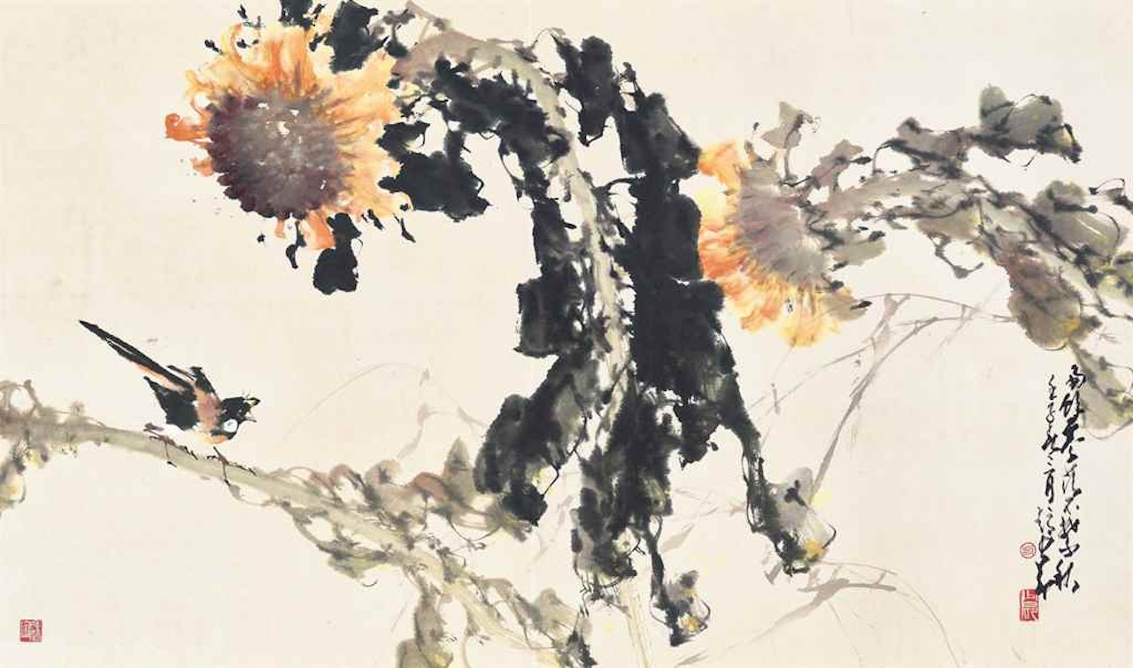 Sunflower by Zhao Shao'ang