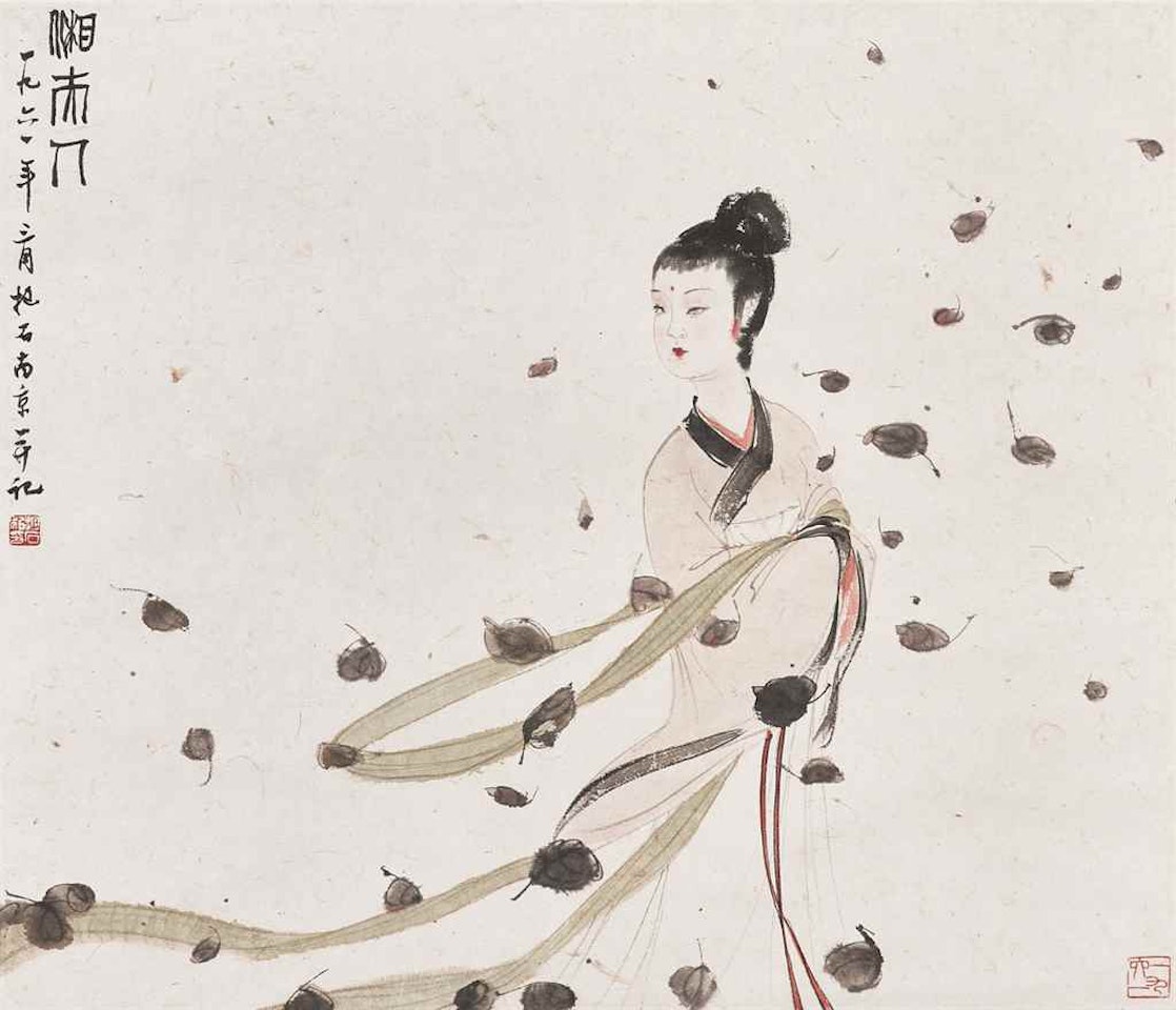 Lady Xiang by Fu Baoshi