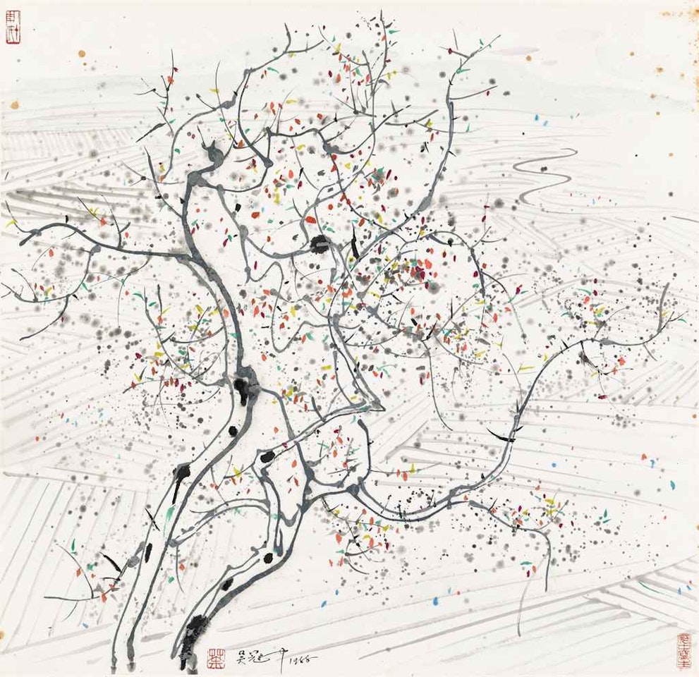 Tree by Wu Guanzhong