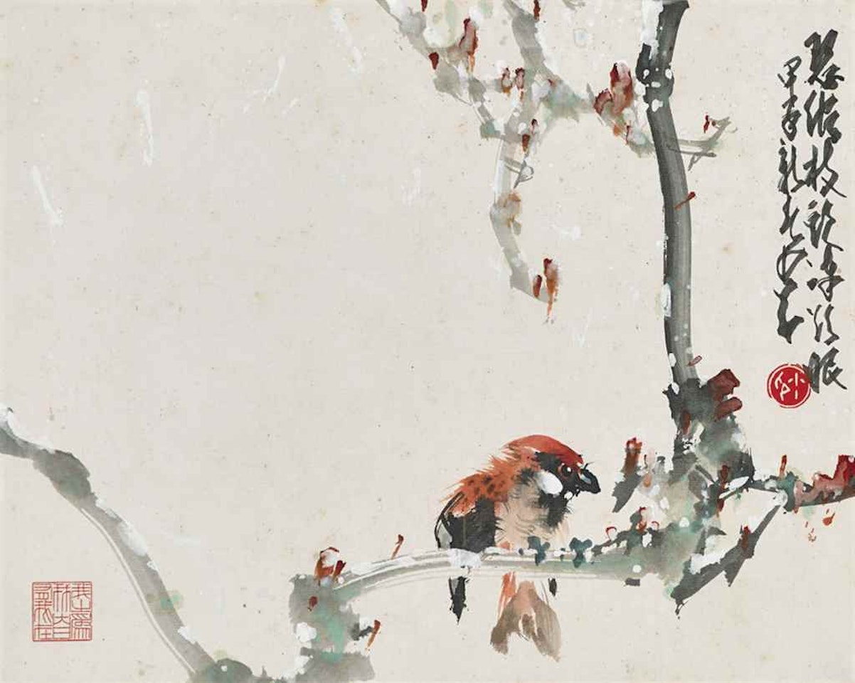Bird in Winter by Zhao Shao'ang