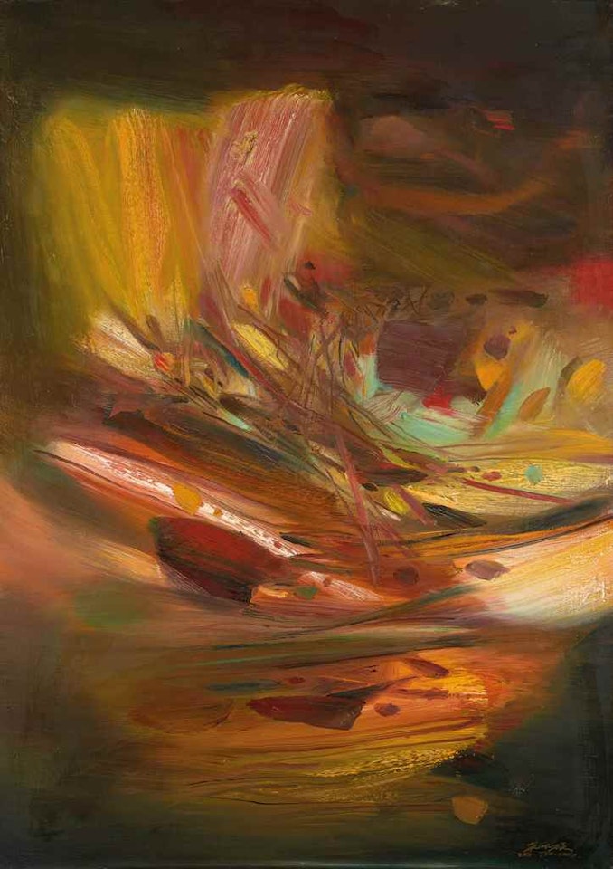 LE 4 AVRIL 1975 (ON 4 APRIL 1975) by Chu Teh-Chun