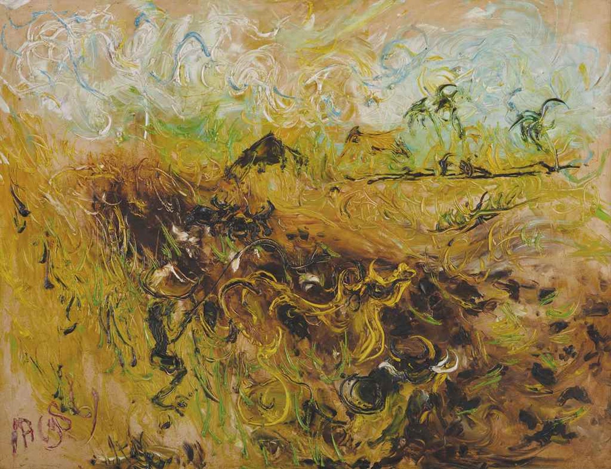 SAWAH by Affandi