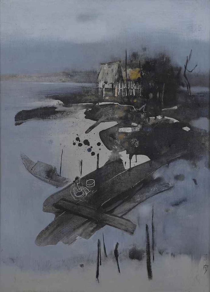 KELONG SCENE by Cheong Soo Pieng