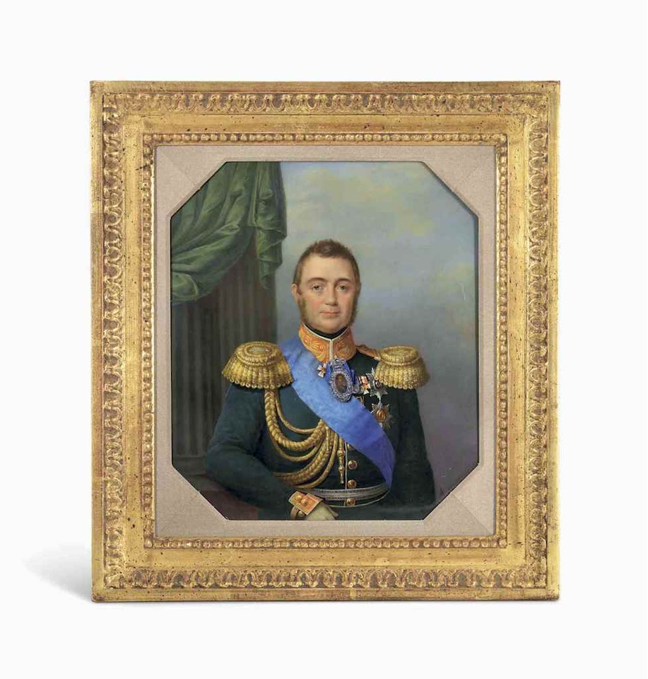 A RARE PORCELAIN PLAQUE by Anonymous