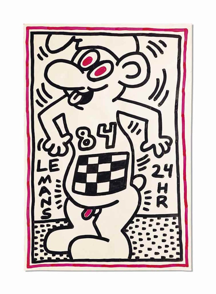 Sans titre (Le Mans) by Keith Haring