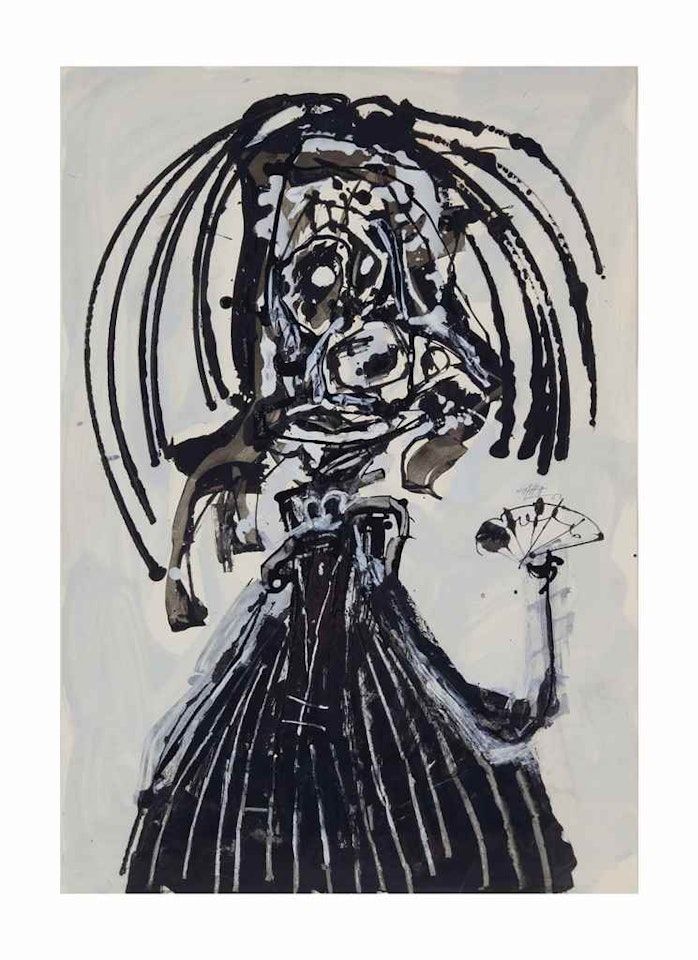 Ménine by Antonio Saura