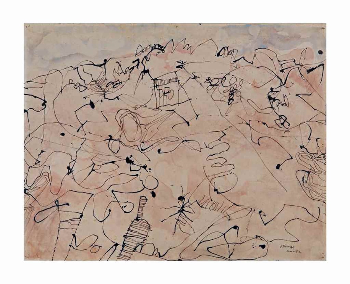 Paysage by Jean Dubuffet