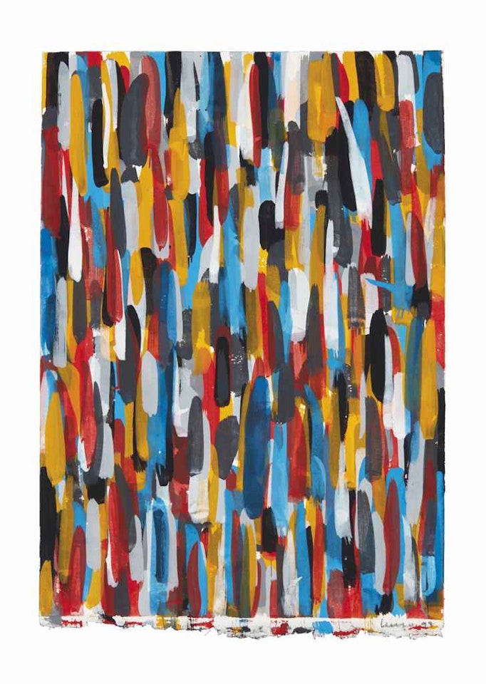 Vertical Brushstrokes by Sol LeWitt